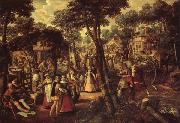 Joachim Beuckelaer A Village Celebration china oil painting reproduction